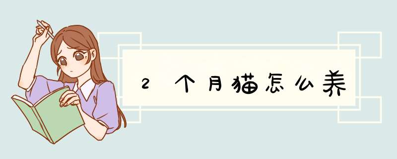 2个月猫怎么养