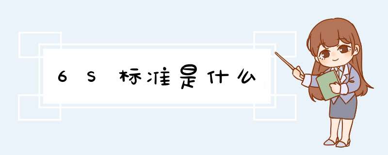 6S标准是什么