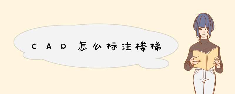 CAD怎么标注楼梯
