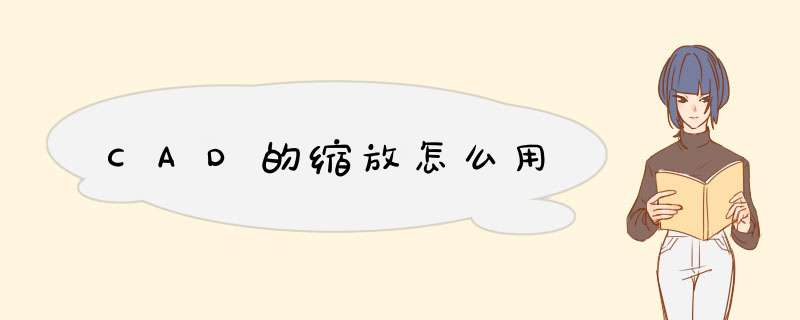 CAD的缩放怎么用