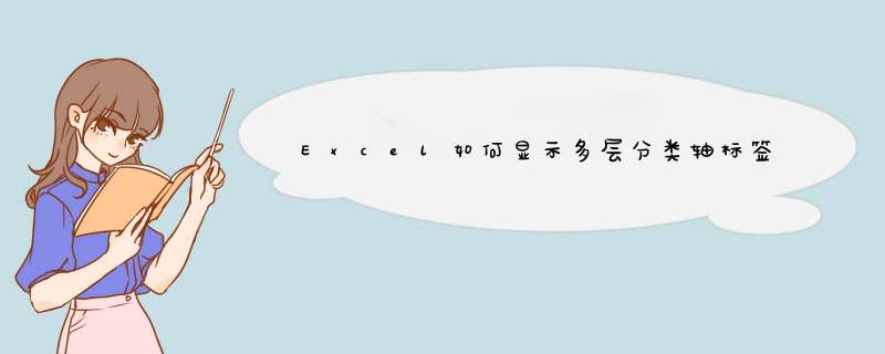 Excel如何显示多层分类轴标签