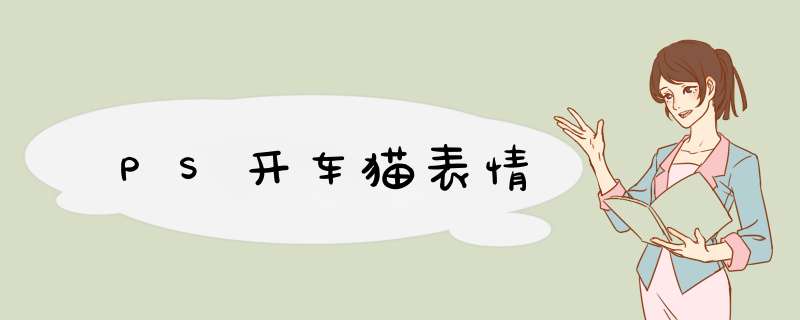 PS开车猫表情