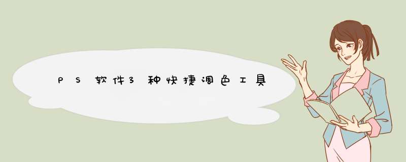 PS软件3种快捷调色工具