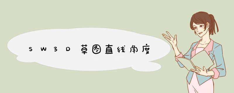 SW3D草图直线角度