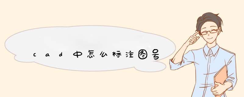 cad中怎么标注图号