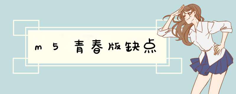m5青春版缺点