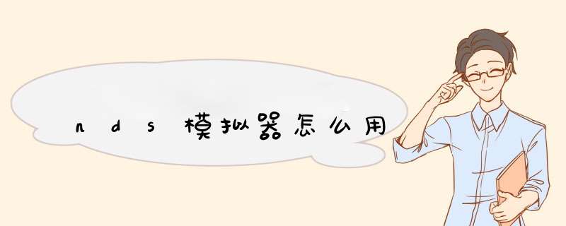nds模拟器怎么用