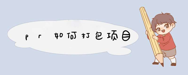 pr如何打包项目