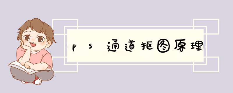 ps通道抠图原理
