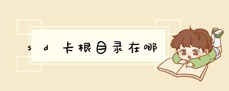 sd卡根目录在哪