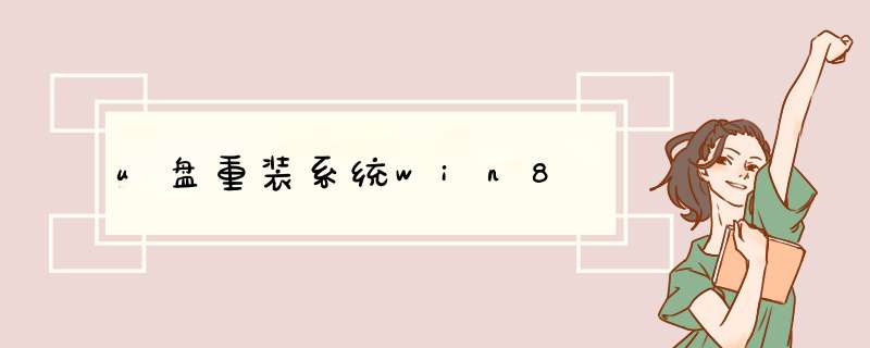 u盘重装系统win8