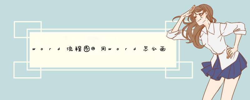 word流程图@用word怎么画图，用word做流程图