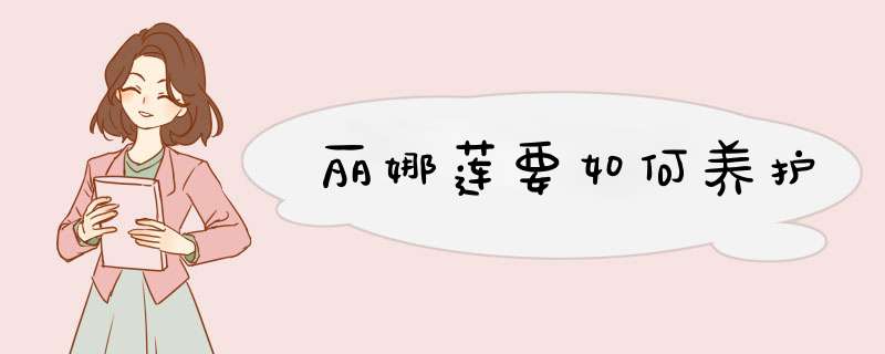 丽娜莲要如何养护