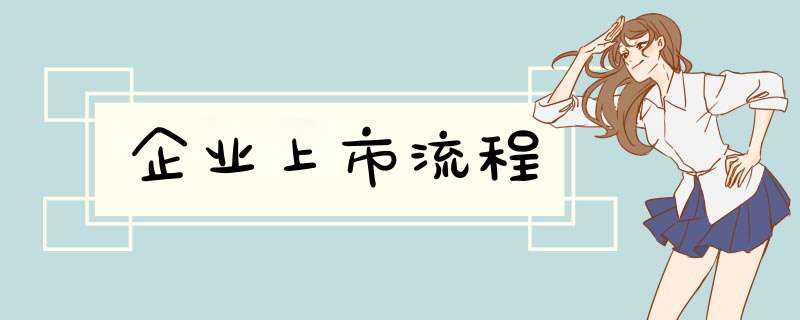 企业上市流程