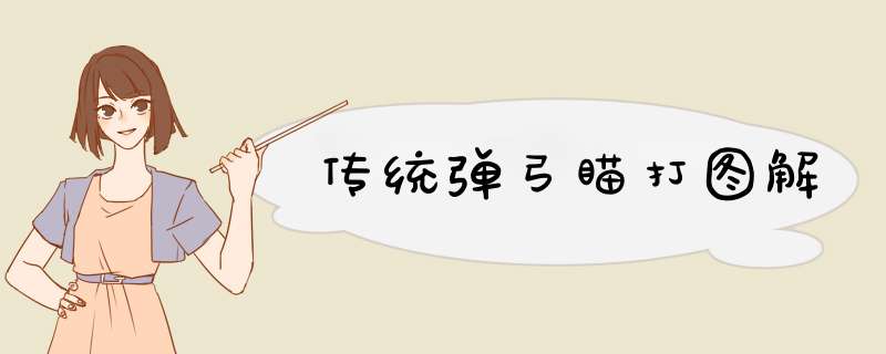 传统弹弓瞄打图解