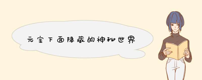 元宝下面隐藏的神秘世界