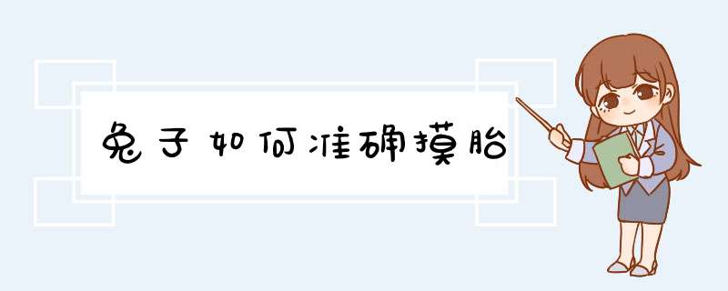 兔子如何准确摸胎