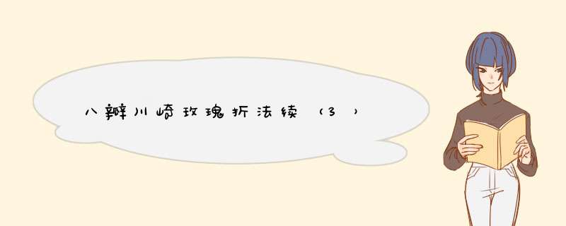 八瓣川崎玫瑰折法续（3）
