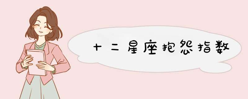 十二星座抱怨指数