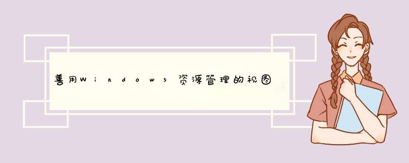 善用Windows资源管理的视图