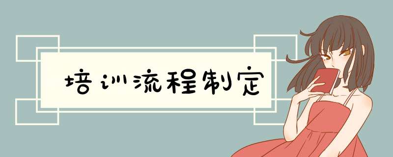 培训流程制定