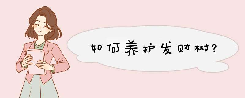 如何养护发财树？