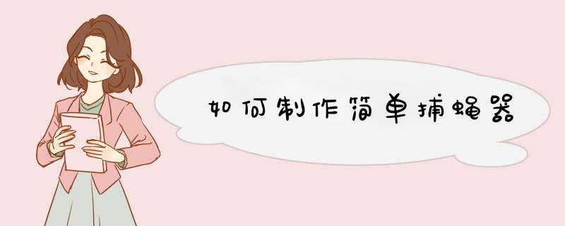 如何制作简单捕蝇器