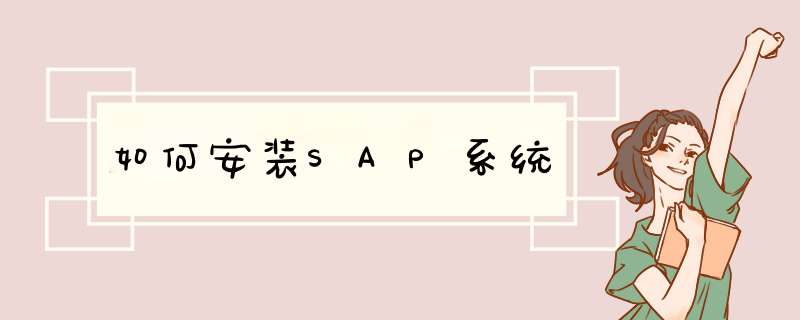 如何安装SAP系统