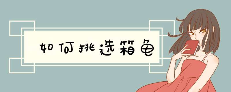 如何挑选箱龟
