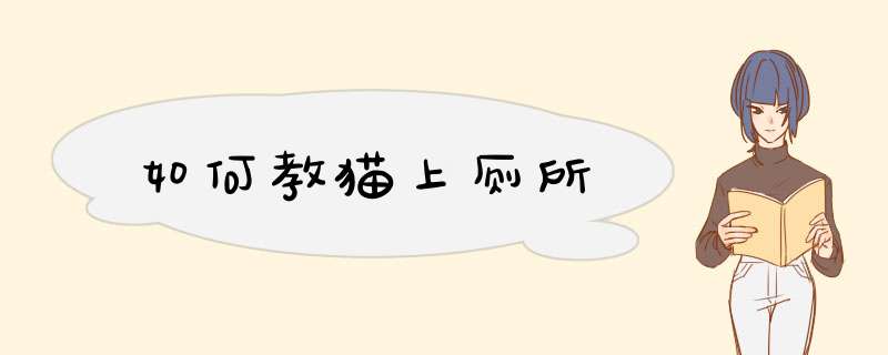 如何教猫上厕所