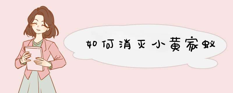 如何消灭小黄家蚁