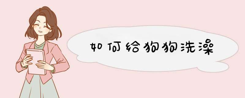 如何给狗狗洗澡