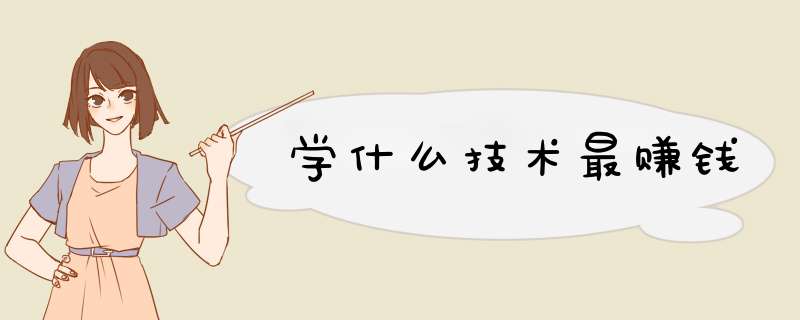 学什么技术最赚钱