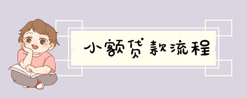 小额贷款流程