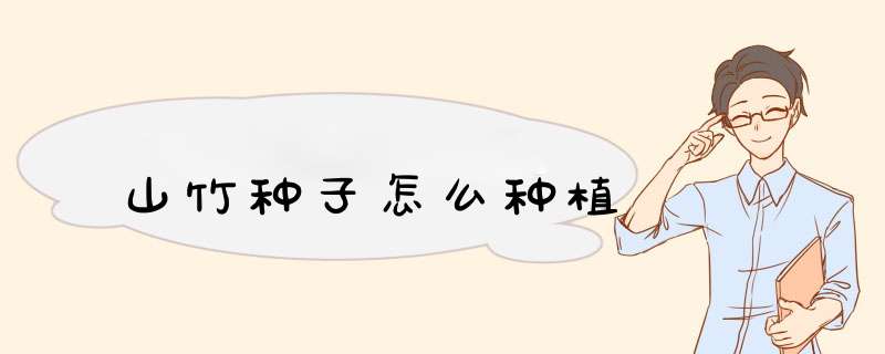 山竹种子怎么种植