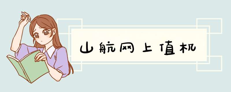 山航网上值机