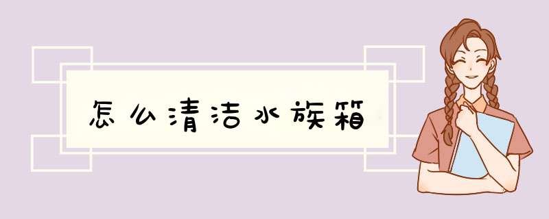 怎么清洁水族箱