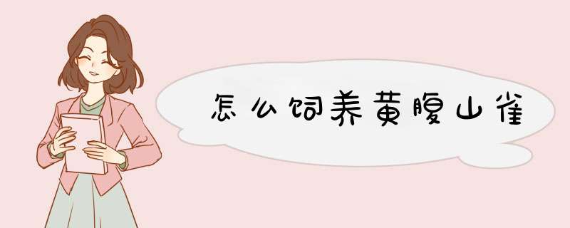怎么饲养黄腹山雀