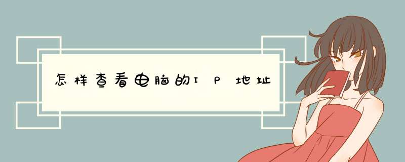 怎样查看电脑的IP地址