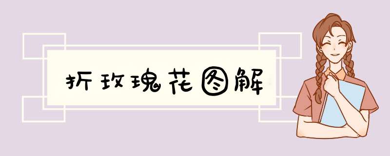 折玫瑰花图解