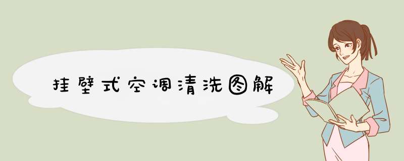 挂壁式空调清洗图解