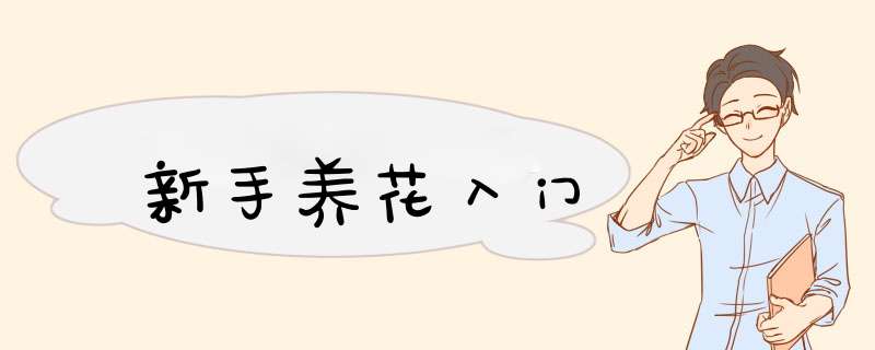 新手养花入门