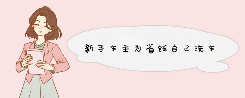 新手车主为省钱自己洗车