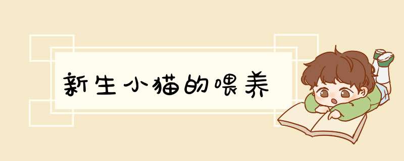 新生小猫的喂养
