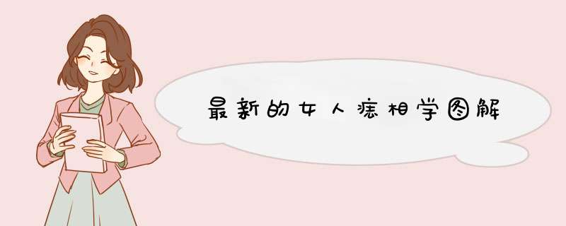 最新的女人痣相学图解