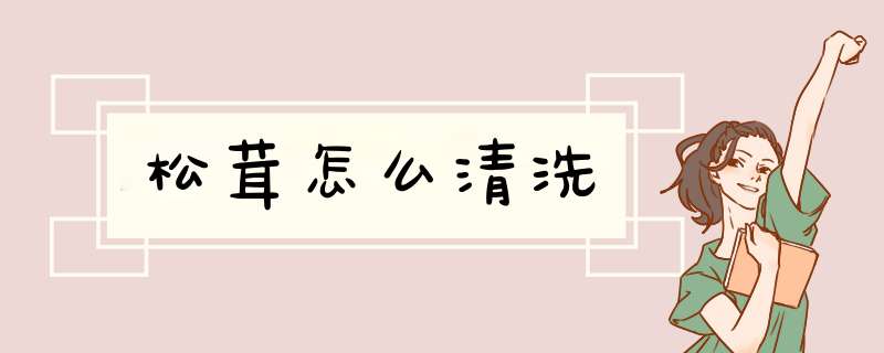松茸怎么清洗