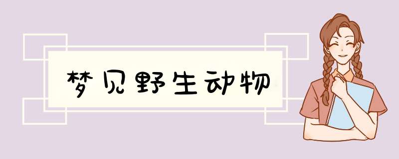 梦见野生动物