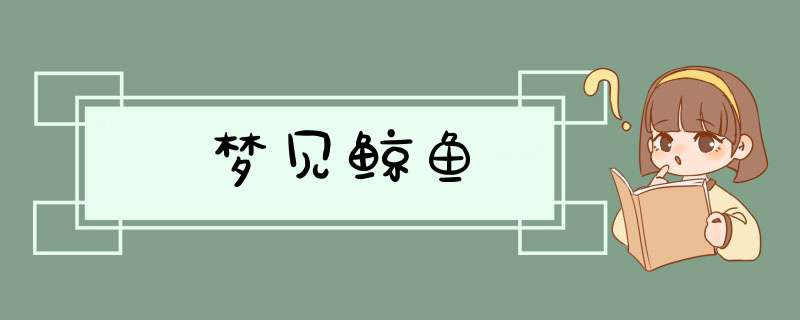 梦见鲸鱼