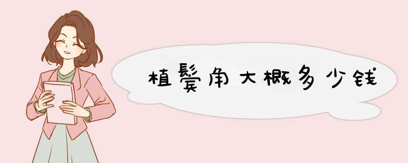 植鬓角大概多少钱