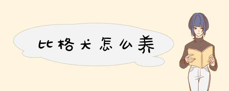 比格犬怎么养